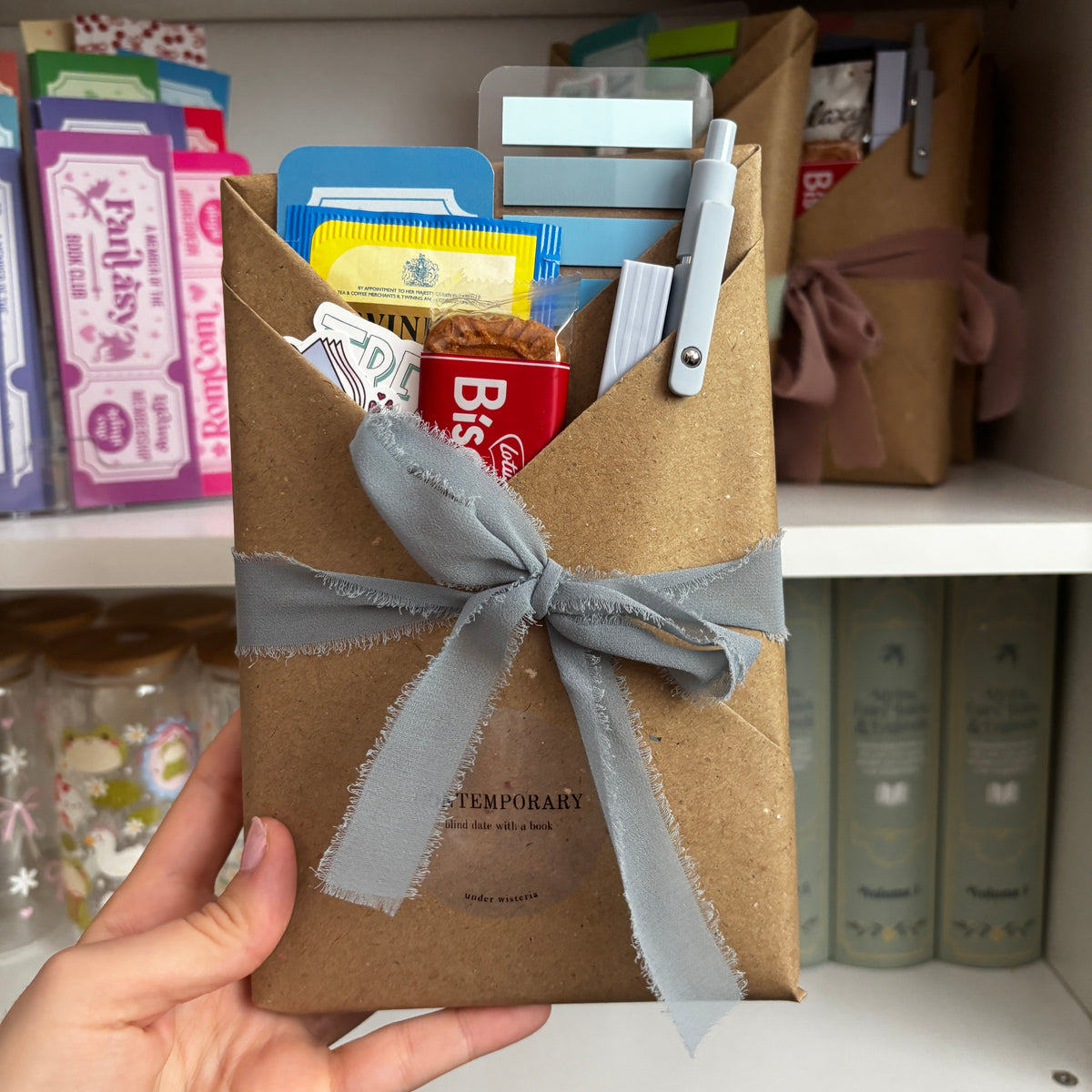 Contemporary blind date with a book