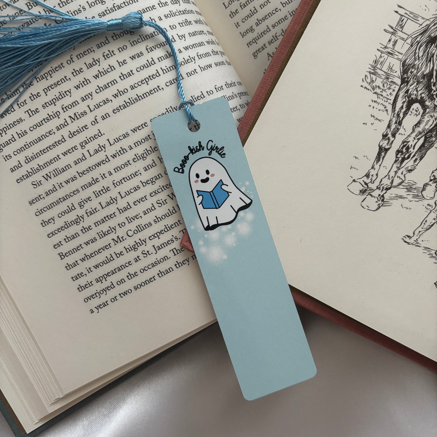 Boo-ish girlie mini bookmark