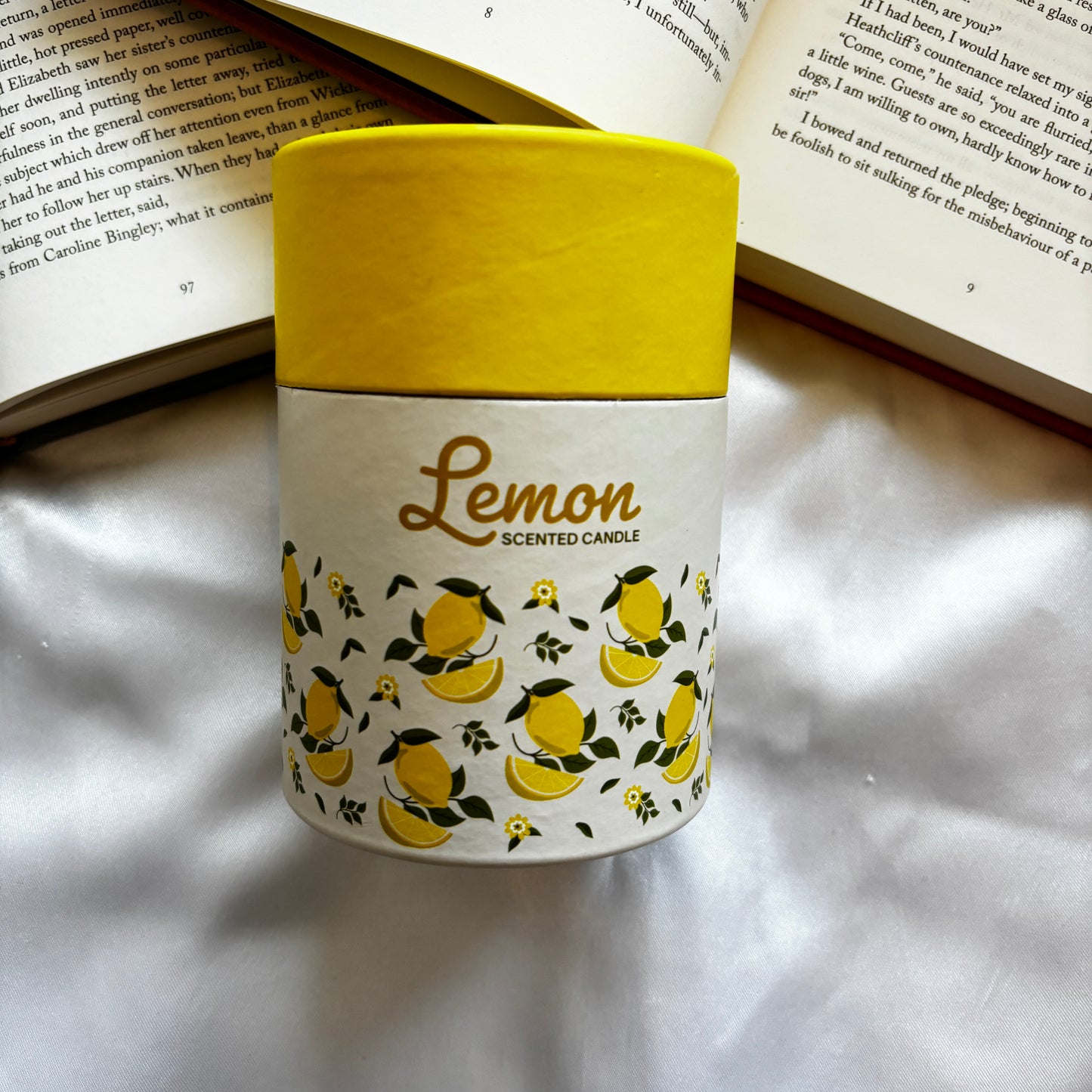 Lemon candle