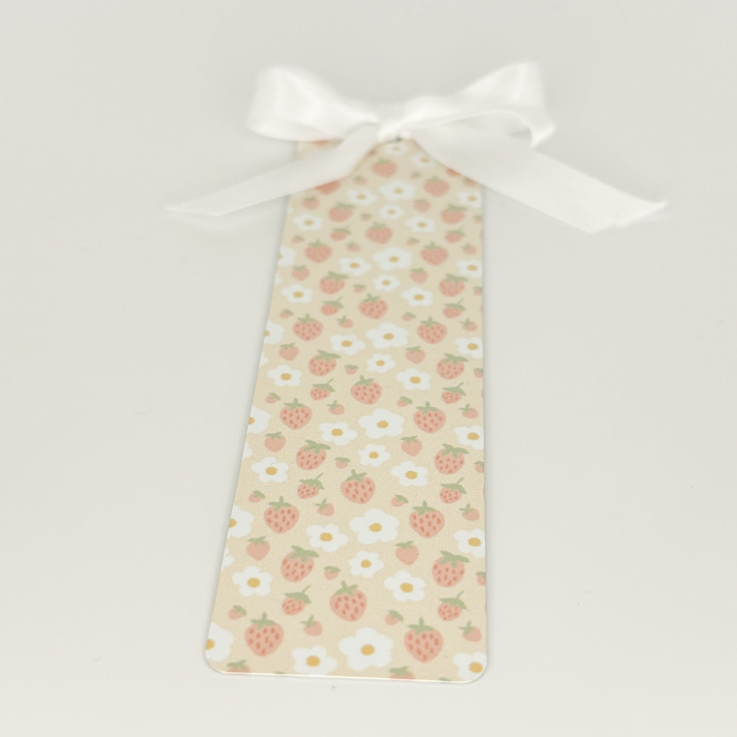 strawberry mini bookmark