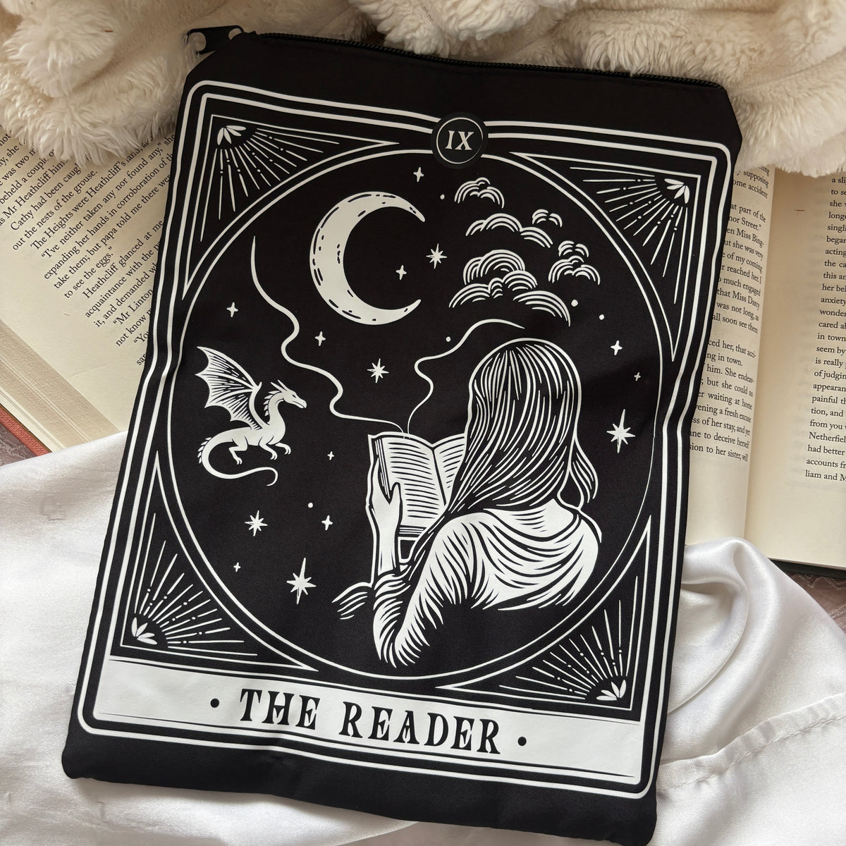 The reader book sleeve