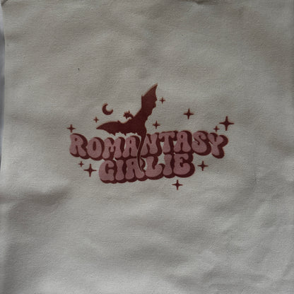 Romantasy girlie tote bag - imperfect