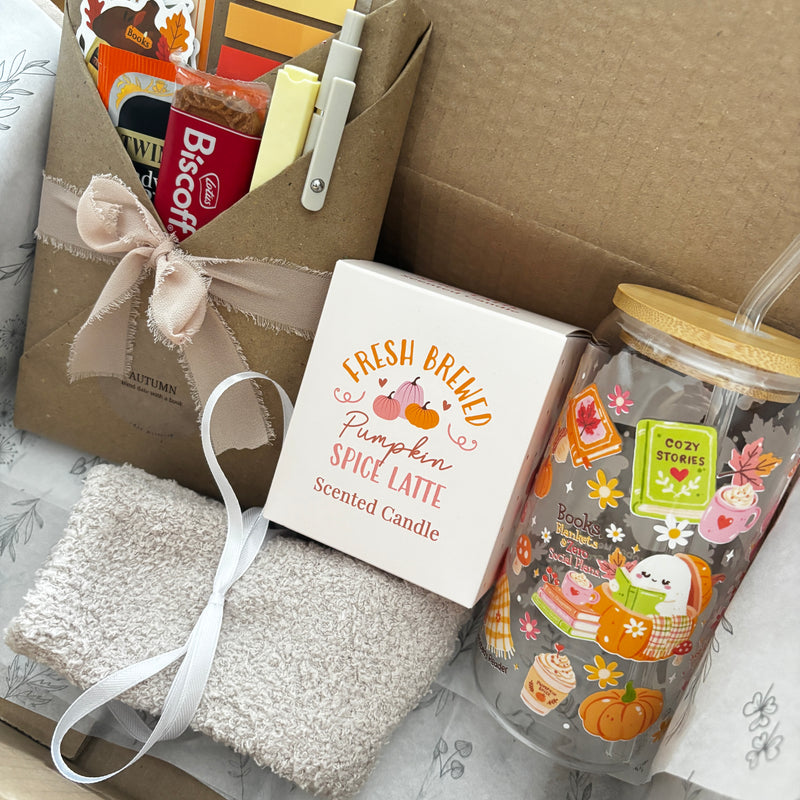 Autumn blind date with a book box