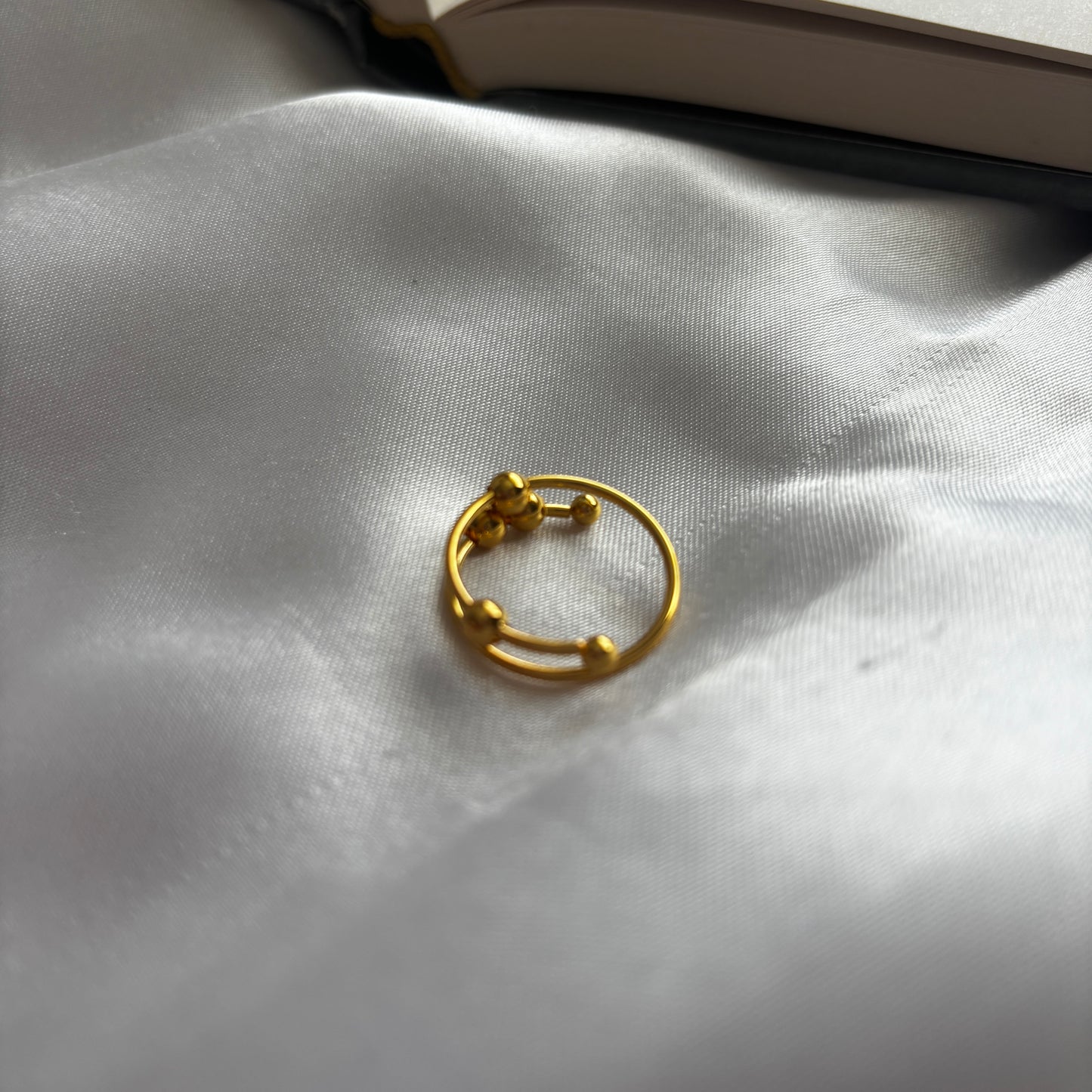Anti-anxiety fidget ring