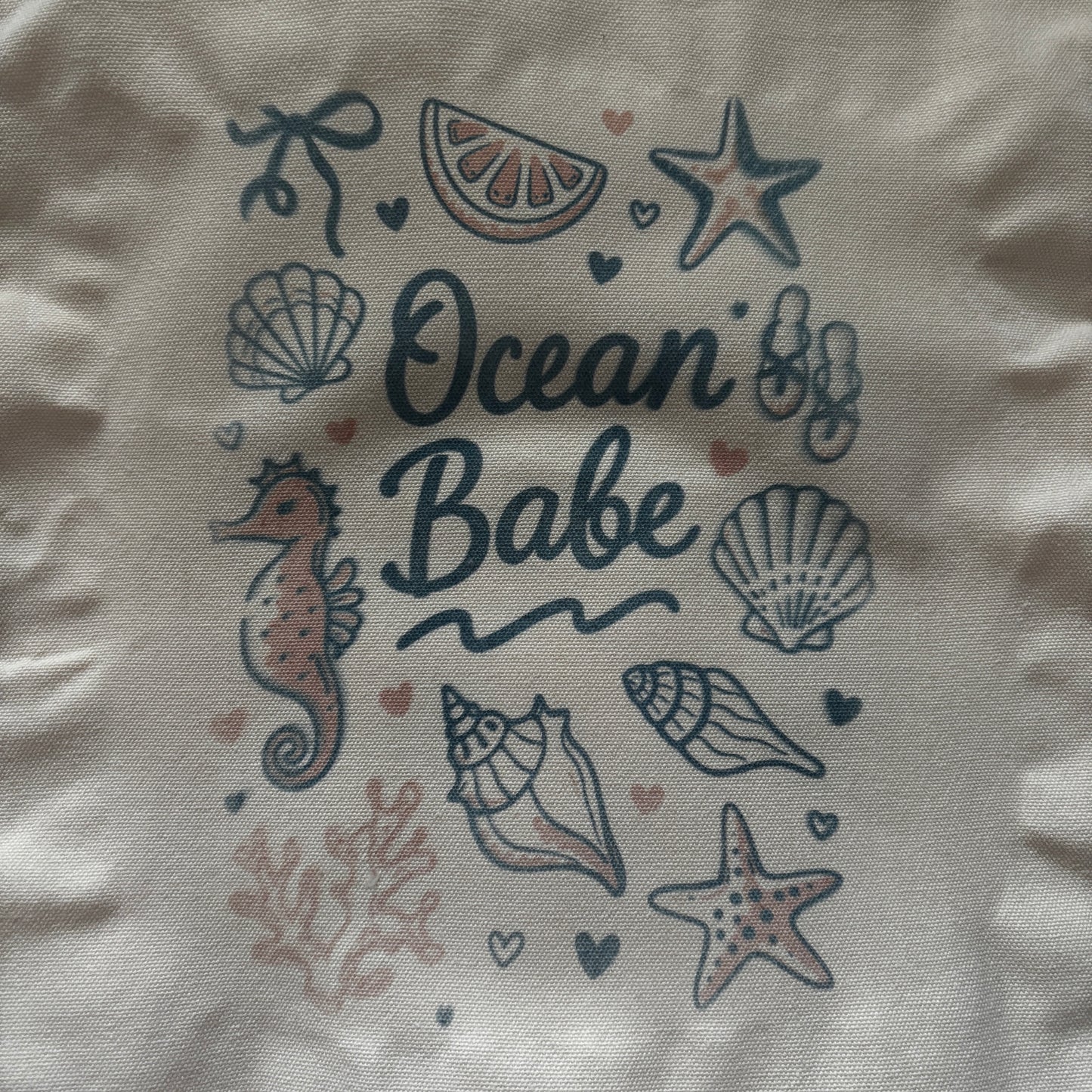 Ocean babe tote bag - imperfect