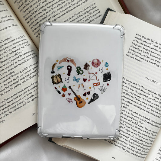 Music heart kindle insert