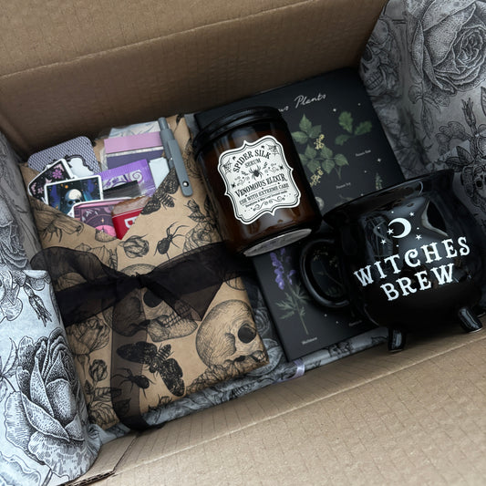 Spooky season blind date with a book box