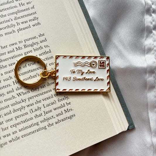 Love letter keyring
