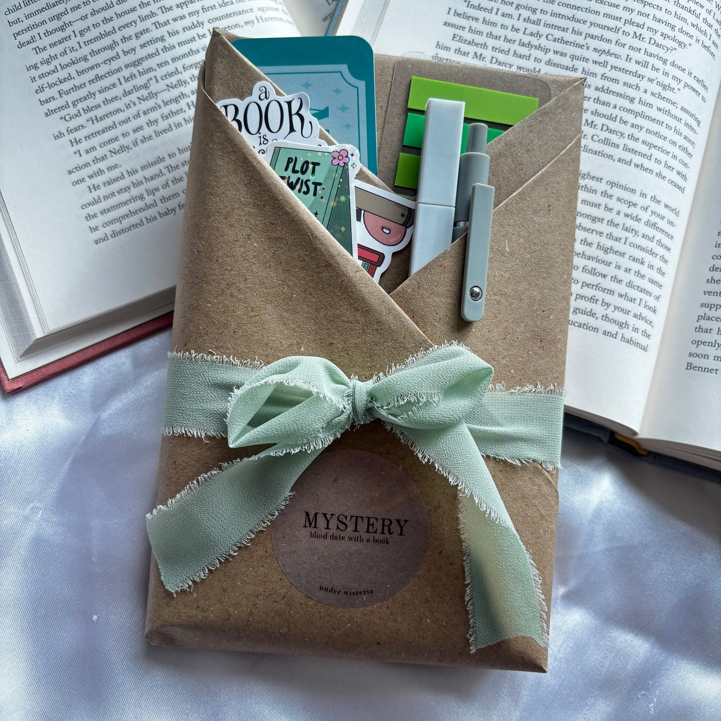 Mystery blind date with a book