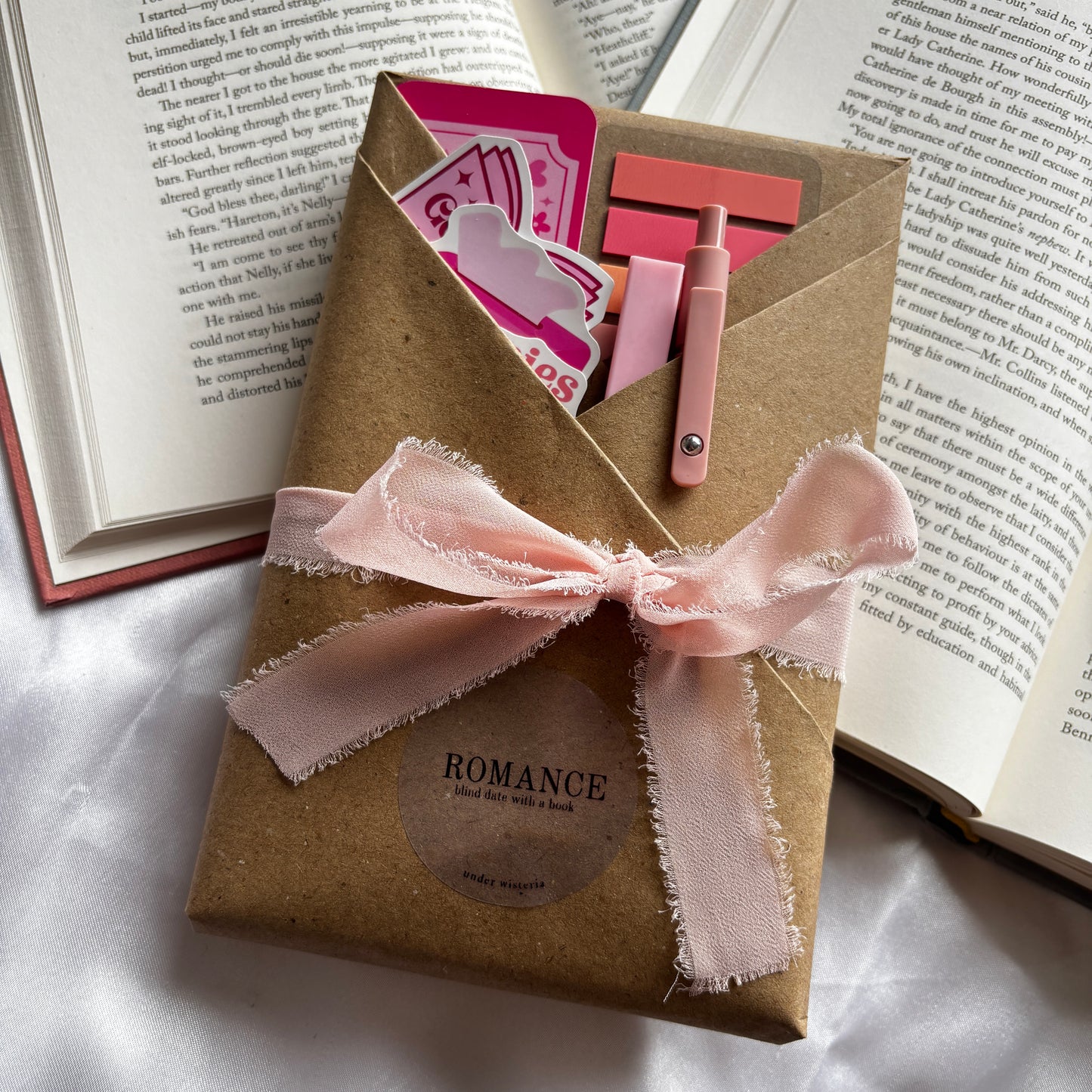 Romance blind date with a book