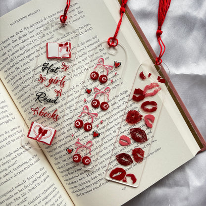 Amour acrylic bookmark collection