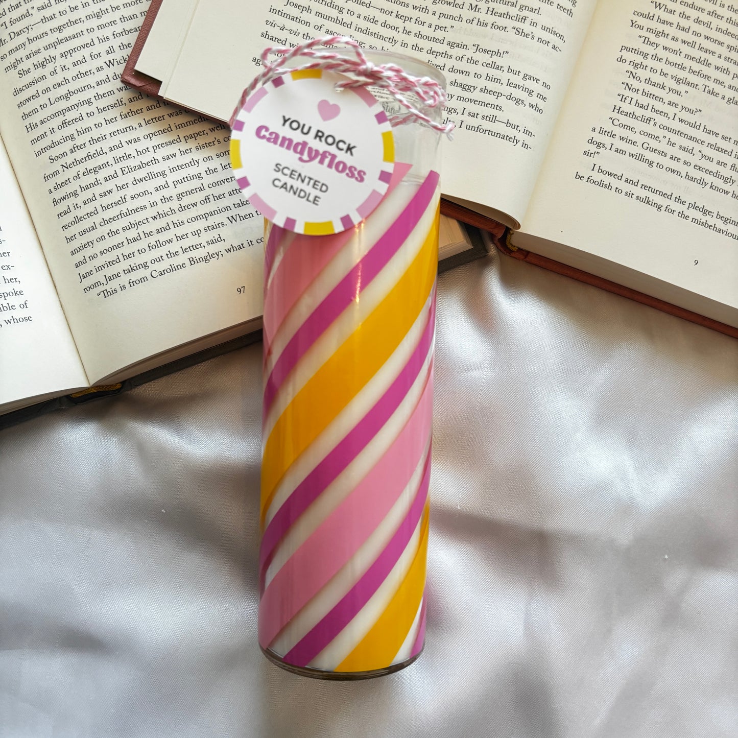 Candyfloss candle