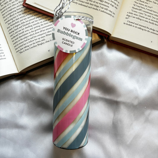 Bubblegum candle