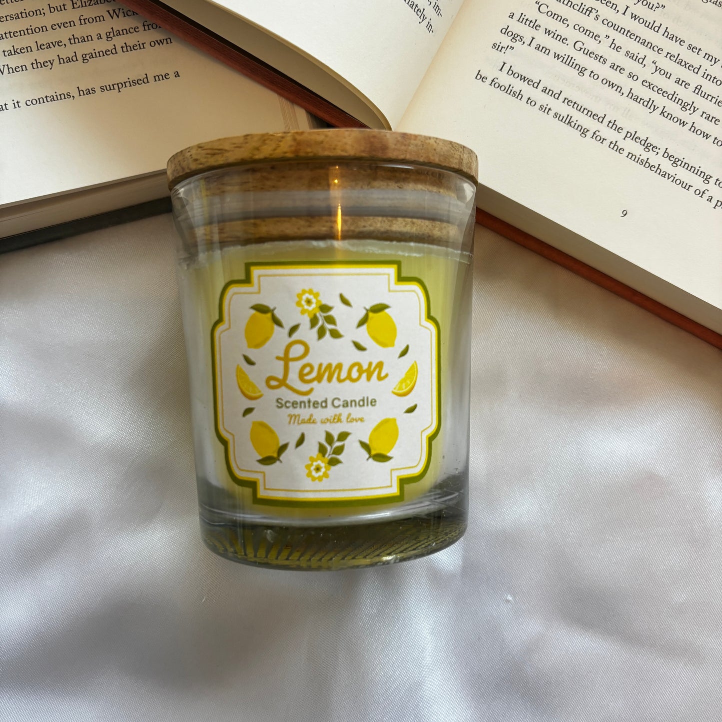 Lemon candle