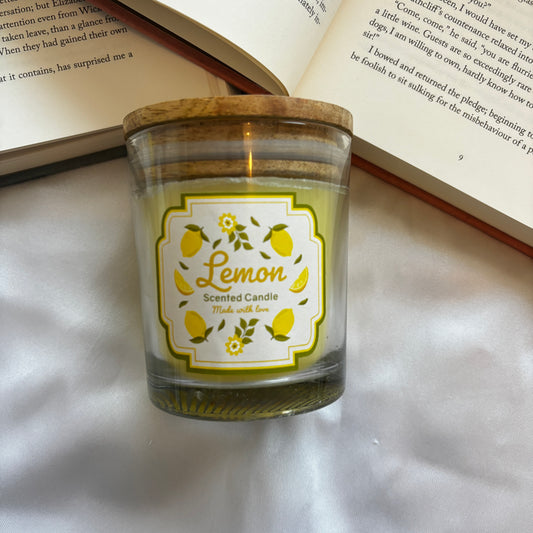 Lemon candle