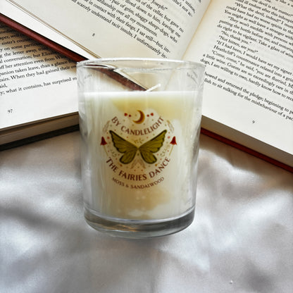 Fairy wing moss & sandalwood candle